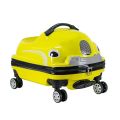 Car Children's Cartoon Luggage Box 18 Inch Universal Wheel Mountable 3D Trolley Bag Car Suitcase on Wheels Boy Girl Rolling Luggage Luggage Children's Sitting Guardrail Seat Baby Scooter Suitcase for Kids Trolley Carry on-Suitcase Travel Bag. 