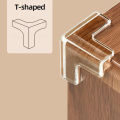 Baby Safety Silicone Table Corner Protector Furniture Edge Protection Cover Transparent Children Anti Collision Edge Guards.