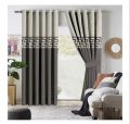 Versace style curtains very very fine quality and silver rings no rusting on rings. 