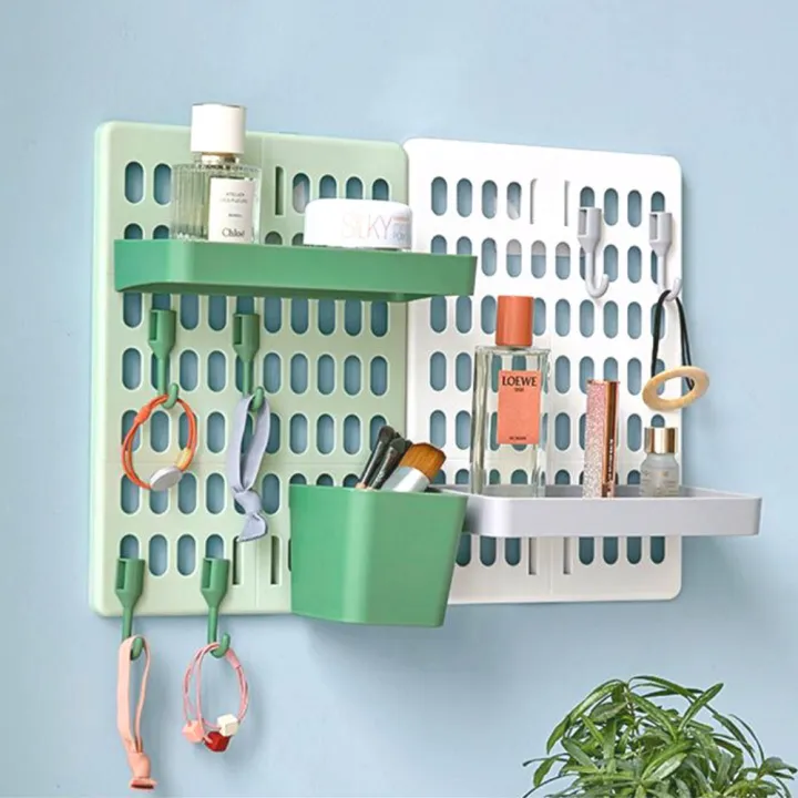 Bsshop%20wall%20shelf%20board%20wall%20hanging%20parts%20can%20be%20DIY%20DIY%20DIY%20self-drilling%20wall%20Green%20-%20Image%202