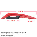 Motorcycle Front Fairing Winglets 1pair Universal Side Spoilers Dynamic Wing Sticker Motorcycle Winglet Aerodynamic. 