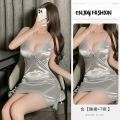 Estanla Night Dress For Women and Girls All Season Spandex Fabric Sexy Babydoll Nightwear Multiple Color Model Code: TOP01.