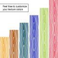2Pcs/set  Roller Brush  Painting Tools Imitation Wood Graining Wall Painting Home Decoration Art Embossing DIY Graining. 