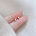 New Heart Stud Earrings for Women Hypoallergenic Daily Wear Minimalist Cute Star Silver Color Ear Girls Pierc Jewelry .