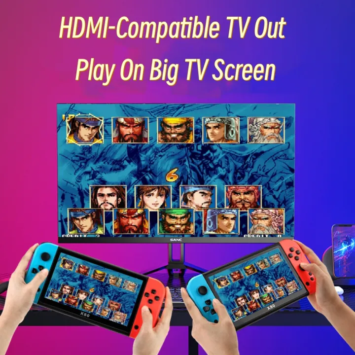 10000%20Free%20Games%20X80%20Portable%20Game%20Console%207%20Inch%20Screen%20Handheld%20Game%20Player%2016GB%20For%20PS1/MAME%20Retro%20Arcade%20Game%20Support%20TV%20Out%20-%20Image%205