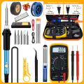 NEW Soldering Iron Kit Digutal Multimeter Welding Tool 20IN1 Soldering Kit with LCD Digital 60W Soldering Iron with 5 Extra Tips. 