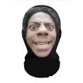 Realistic 3D Mask Full Face for Women Man Cosplay Accessories Mascaras Halloween Masquerade Mesh Headgear. 