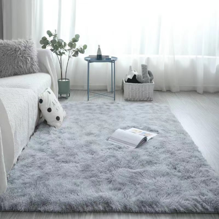 VIKAMA%20Silk%20Wool%20Rugs%20Women's%20Room%20Rug%20Floor%20Mats%20Room%20Carpet%20Bedroom%20Foot%20Bed%20Sleeping%20Room%20Rugs%20Mats%20In%20The%20Bedroom%20-%20Image%203