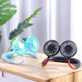 4th Generation 2000MAH Rechargeable neck Fan with light // Kitchen Fan // Sports Fan. 