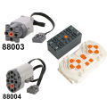 MOC APP Programmable Building Blocks Kit  with Servo Motor Battery Box 8-Speed Remote Control for PF Building Blocks. 