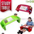 Portable Multipurpose Study & Drawing Table For Kids - Best Quality Material 3 in 1 Table For Kids - Laptop Table - Food Table. 