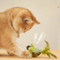 Indoor Interactive Birds Toy for Cat Chasing Teasing Toy Sounding Catnip Cat Teaser Toy Self-hilarity Wall Hanging Birds Cat Toy.