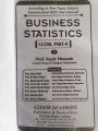 I Com Part 2 Business Statistics Azeem Academy Professor Nazir Hussain and Irfan Elahi / Class 12 Business Statistics Azeem Book / 2nd Year Business Stats Book 2025. 