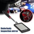 Detection Folding Mirror 360° Rotating Reflector Universal Auto Repair Tool Accessory Telescopic Bottom Inspection Mirror.