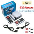 Mini TV Handheld Family Recreation Video Game Console AV Output Retro Built-in 620 Classic Games Dual Gamepad Gaming Player. 