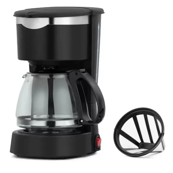 0 6L Drip Coffee Maker Machine With Glass Jug Mini Coffee Brewer For 0-6l-drip-coffee-maker-machine-with-glass-jug-mini-coffee-brewer-for