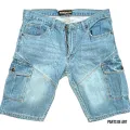 Cargo shorts, 3-part jeans, zipper crotch, size 28-38 (with destination payment). 