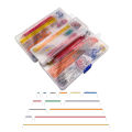 140/350/560/840Pcs U Shape Solderless Breadboard Jumper Cable Wire Kit For PCB Bread Board Prototyping Circuits, DIY Electronics. 