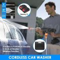 Portable Cordless Electric High Pressure Water Spray Gun Car Washer Cleaner Tool. 
