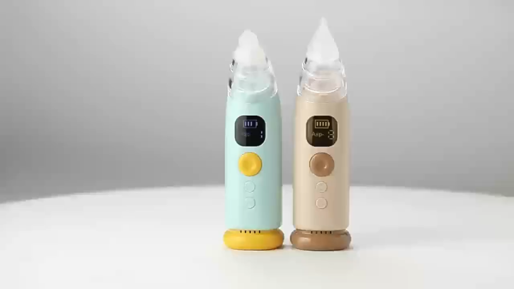 Nasal Aspirator , Automatic Nose Cleaner with Music and Light Soothing Function