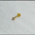 Elegant gold plated Nose pin  High qauilty with zercon stone best quality koka design. 