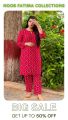 Noor Fatima’s Premium 3D Block Print Linen 2-Piece Suit for Women and Girls. 