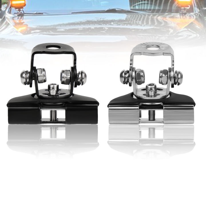 2pcs%20Stainless%20Steel%20Universal%20Car%20Auto%20A-Pillar%20Hood%20LED%20Work%20Light%20Bracket%20Holder%20Clamp%20Engine%20Cover%20Lamp%20Bar%20Mounting%20Clamp%20-%20Image%205
