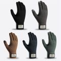 Wool Cashmere Gloves Touch Screen Winter Men Knitted Gloves Solid Color High Quality Winter Autumn Thicken Warm Coldproof. 