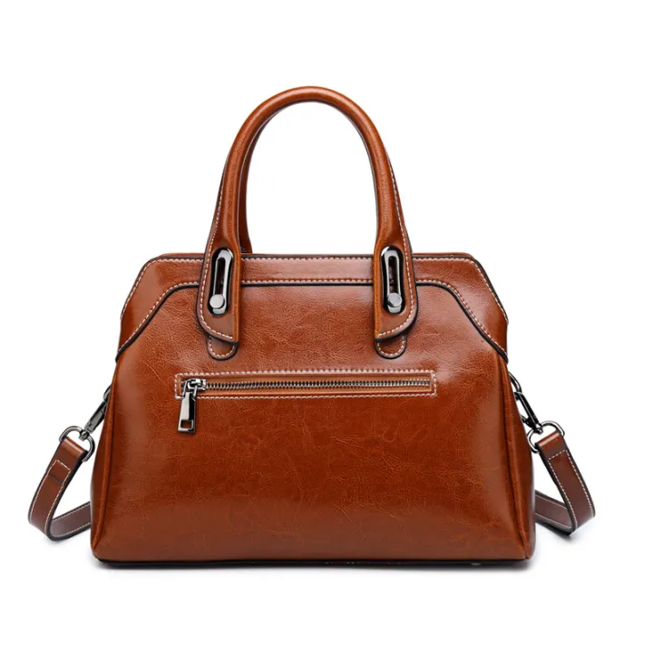 Genuine%20Leather%20Women%20Handbag%20Top%20Handle%20Shoulder%20Cross%20body%20Bag%20Fashion%20Oil%20Wax%20Cowhide%20Purses%20and%20Handbags%20Messenger%20Tote%20Bags%20-%20Image%204