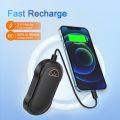 Hand Warmers (Amazon UK) Rechargeable, 2 in1 Magnetic Hand Warmers, 5000mAh * 2 Packs Long Lasting Hand Heater. 