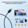 Headphones HiFi Surround Sound In-ear For Samsung USB Type C 3.5mm With wire control Wired Earplugs For Galaxy S24 S23 S22 Ultra. 