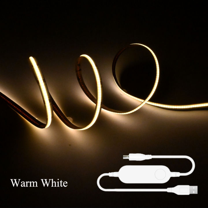 USB%20Zigbee%20COB%20LED%20Strip%205V%201m%202m%203m%20Warm%20Natural%20White%20TV%20BackLighting%20Cabinet%20Lighting%20Room%20Decor%20for%20Alexa/%20Assistant%20-%20Image%207