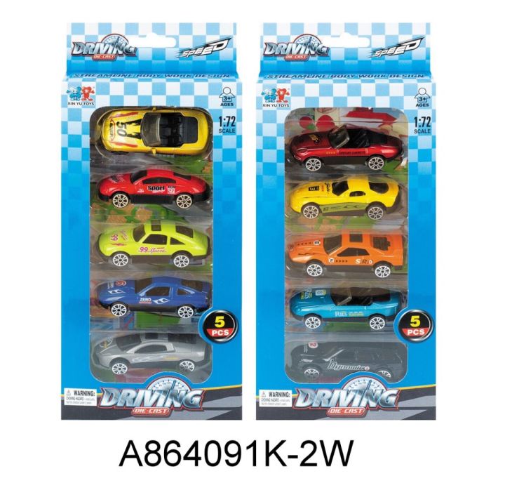 Dr Driving 5 Pcs Car Set DieCast Cars For Kids