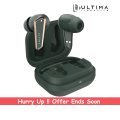 Ultima Boom X1 Pro | App Support | 40 Hrs Playtime | Quad Mic ENC | 10 Min Charge=120 Min Playtime | 50 Ms Low Latency Game Mode | 11mm Hi-Fi Drivers | Bluetooth 5.4 | IPX5 Water Resistance. 