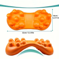 Muscle relaxation full body massage tool with 14 trigger points for back, shoulder, leg, and lower back support, waist massager. 