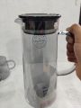Grey deli Glass ware Tea Kettle- & 4 Cups. 