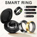 2026 New Smart Ring Men Women, Heart Rate Blood Oxygen and Sleep Monitor Smartring IP68 & 5ATM Waterproof, Multi-sport Ring R11C. 