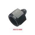 jiax Black Aluminum AN4 AN8 an6 1/8npt Female to AN 3 AN6 an8 an10 Male Flare Adapter Fitting Reducer. 