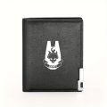 ODST skull logo graphic design,perfect for fans. Business Mens Casual Elegant Simple Practical Quality Wallet Stylish Printing G. 