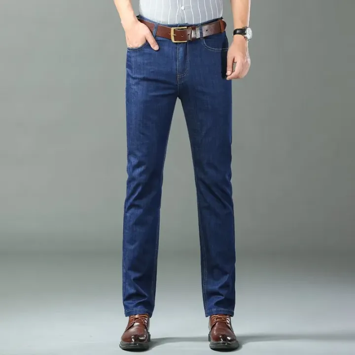 New%20Ice%20Silk%20Thin%20Denim%20Jeans%20for%20Men%20Blue%20Straight%20Stretch%20Cotton%20Denim%20Pant%20Business%20Casual%20Lightweight%20Trousers%20Spring%20Summer%20-%20Image%206