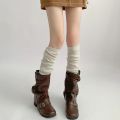 Night Teaching Room Foot Sock Women's Autumn Hose Gray Stepping Leg Warmer Ballet Sle White Pile Socks Calf Socks. 