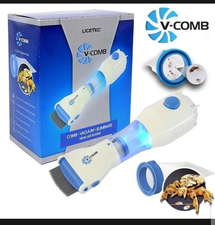 V Comb head Lice Machine with Filter, Head Lice Treatment machine