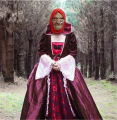 Scary Old Lady Masks Smoking Granny Mask Wrinkled Face and Red Scarf Masks Halloween Cosplay Grandma Realistic Costumes Props. 
