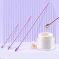 NEW 3Pcs Lengthened Silicone Scraper Double-head Cosmetic Jam Deep Bottle Scraper Product Silicone Mini Spatula SetKitchen.