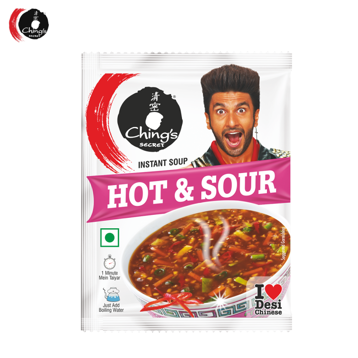 Ching's Instant Hot&Sour Soup 12 gm|Combo of 5