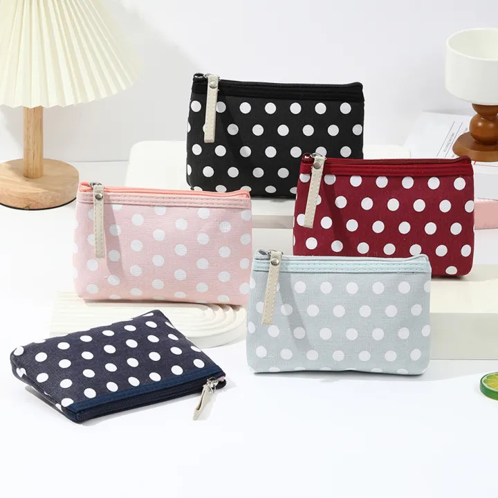 Small%20Fresh%20Canvas%20Dot%20Makeup%20Bag%20Simple%20and%20Portable%20Skincare%20Storage%20Bag%20Korean%20Version%20Student%20Pencil%20Case%20Wallet%20-%20Image%202