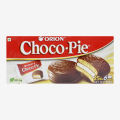 ORION Choco Pie Chocolate Coated Soft Biscuit 6 Pcs Pack. 