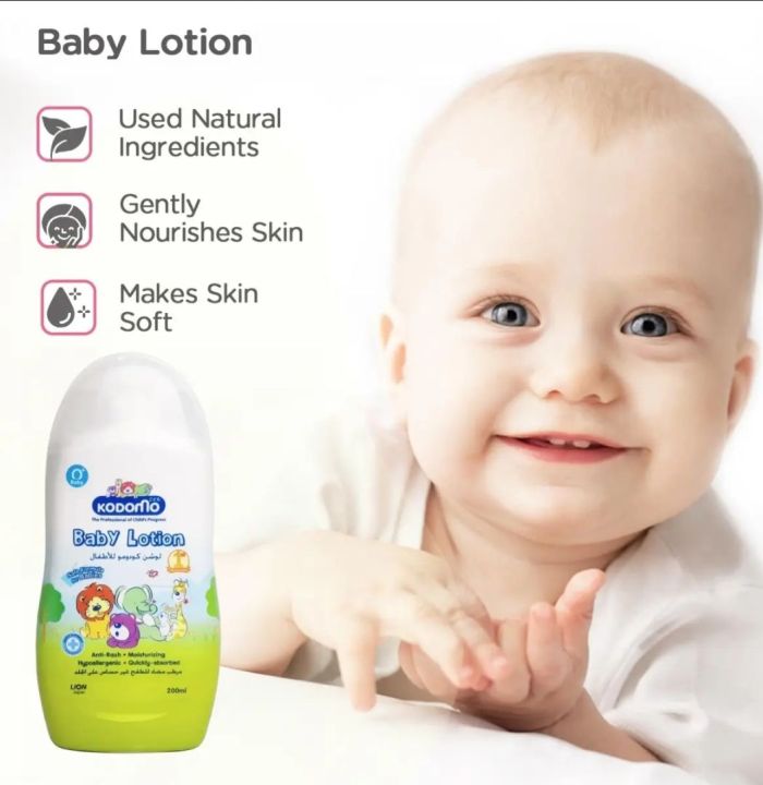 Kodomo%20baby%20lotion%20200%20ml%20for%20baby%20-%20Image%203