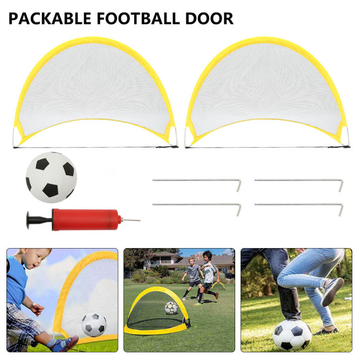 2Pcs%20Football%20Goals%20Portable%20Lightweight%20Goal%20Set%20for%20Training%20and%20Pickup%20Games%20Sports%20Foldable%20Pop-Up%20Dome%20Shaped%20Goals%20-%20Image%204