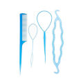 4 Pcs Hair Braiding Tool, DIY Hair Styling Tool, Braid Tool Loop for Hair Braid Styling. 